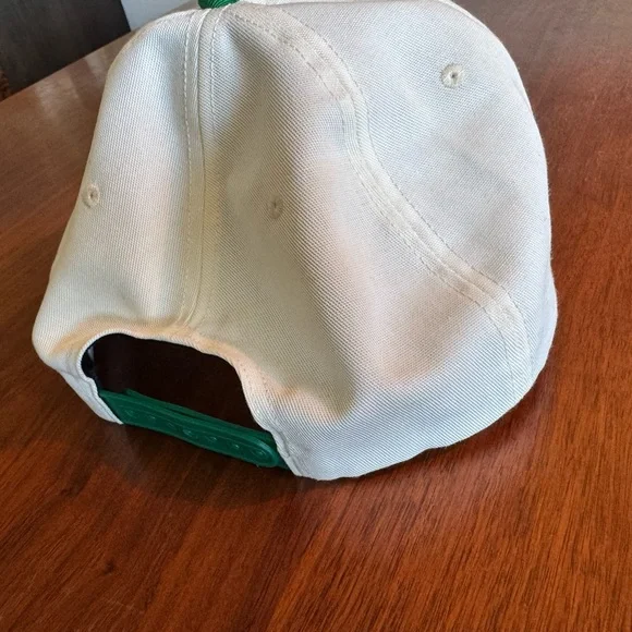 Rhude Striped Cap in Green and Cream